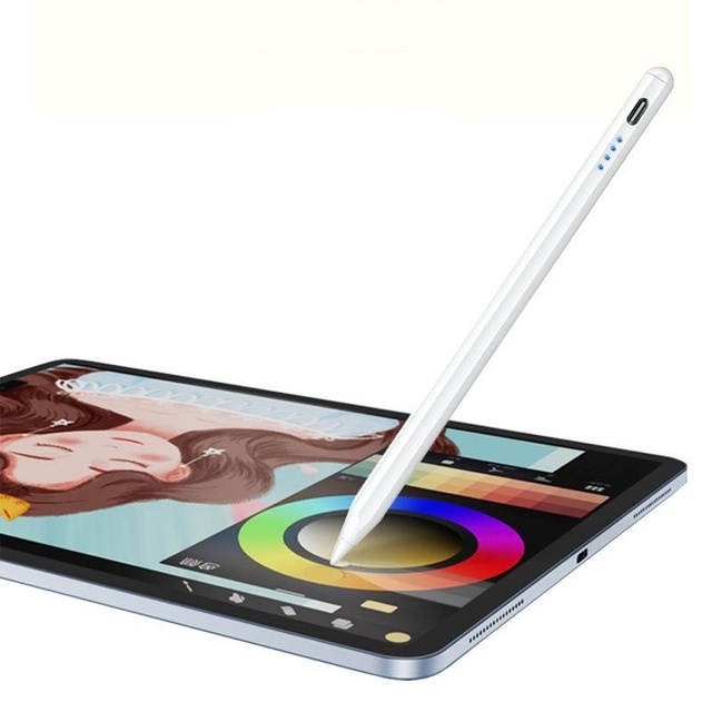 Best Seller New Portable Palm Rejection LED Power Display Touch Pen for Ipad Tablet Pencil Fast Charging Capacitive Stylus Pen