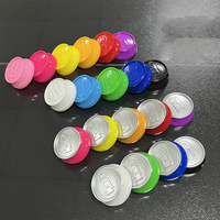 Tersedia 100ml Soda tahan lama dapat dimakan bunga permen karet kemasan permen plastik 3.5g dengan kotak