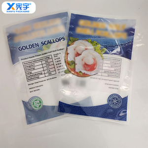 Sacs d'emballage sous vide en plastique imprimés sur mesure avec logo, qualité alimentaire, en nylon PA, thermoscellables, pochettes Mylar pour pizza, saucisses, bacon, sandwichs - Product Image 4
