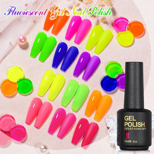 RONIKI-<span class=keywords><strong>Vernis</strong></span> à Ongles Vegan sans Hema, Gel Fluorescent <span class=keywords><strong>Semi</strong></span> <span class=keywords><strong>Permanent</strong></span> Inodore de 15ml, 120 Couleurs - Product Image 3