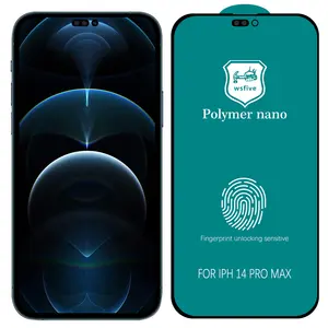 Pelindung Layar Pmma untuk iPhone 13 12 14 Pro Max Film Pelindung Ponsel Nano Lunak Penutup Penuh Transparan Tinggi