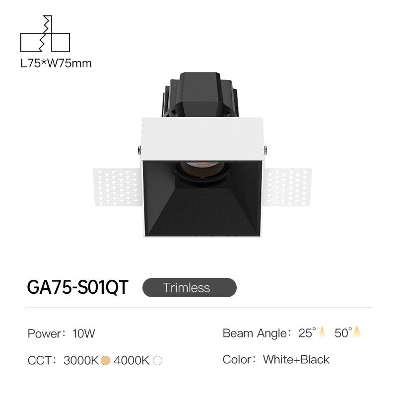 Senza cornice Bianco + Nero 10W