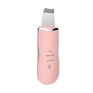 Scrubber per la pelle spatola per il viso raschietto elettrico per la pelle con modalità di ioni rimozione di punti neri strumenti per la cura della pelle del viso per il lifting del viso - Product Image 1