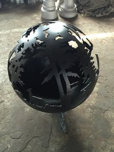 Buca per il fuoco ciotola, Personalizzare Il pozzo del fuoco, palla di fuoco - Product Image 4