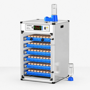<span class=keywords><strong>Incubateur</strong></span> d'œufs d'oie et d'autruche entièrement automatique 70-420 œufs, armoire en PVC, contrôle numérique, taux d'éclosion de 98%, économie d'énergie, double alimentation - Product Image 1