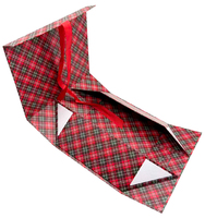 Boîte cadeau pliable magnétique personnalisée, boîte cadeau en papier pliable avec fermeture magnétique pour cadeau de Noël