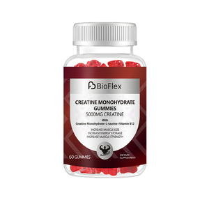Complément alimentaire en gommes à la créatine monohydrate de 5000 mg à la saveur fraise, en gros, OEM, marque privée, pour la <span class=keywords><strong>croissance</strong></span> musculaire, avec vitamine B12 - Product Image 1