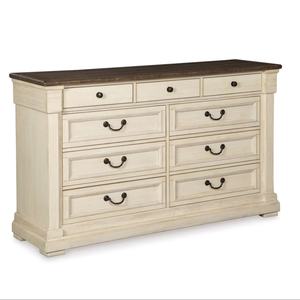 <b>Retro</b> Wooden Storage <b>Sideboard</b> with 6 Drawers Simple Design for Dining Kitchen or Hotel White Color Home Furniture - Product Image 1