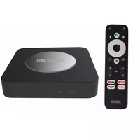 Boîtier TV Android 11 Mecool KM2 Plus 4K ATV Box Amlogic S905X4-B certifié Google, 2 Go 16 Go, prend en charge 4K BT5.0 SPDIF OTA Media Player