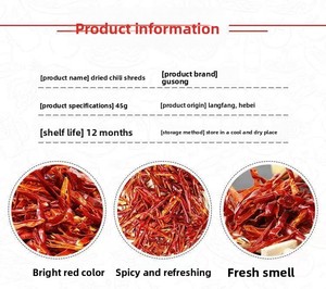 Hot khô Ớt Gia vị chất lượng cao khô Ớt Đỏ duy nhất thảo mộc Ớt cay hương vị toàn bộ hình thức nguyên liệu chế biến - Product Image 2