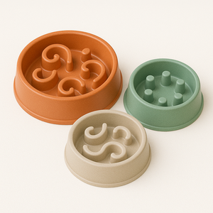 ชามอาหารสัตว์เลี้ยงแบบชะลอการกิน คุณภาพดี ขายส่งจากโรงงาน - Product Image 3