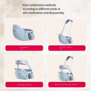 <span class=keywords><strong>Marsupio</strong></span> Ergonomico AIXINTU <span class=keywords><strong>con</strong></span> Seduta Protettiva per Neonati, <span class=keywords><strong>Cintura</strong></span> di Sicurezza, Telaio in Plastica, Utilizzo Quattro Stagioni, Certificato GB, Capacità 15kg - Product Image 5