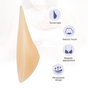 Prothèses mammaires en silicone pour femmes atteintes d'un cancer du sein, coussinets de soutien-gorge invisibles - Product Image 2