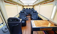 Mise à niveau du siège intérieur automatique Chaise passager réglable Voiture électrique siège de bus vip de luxe pour toyota coaster microbus sprinter