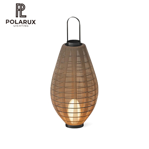 Lámpara Solar de Pie para Exteriores, de Acero Inoxidable, Impermeable, con Gasa, Estilo Nórdico Japonés, para Jardín, Patio, Villa, Decoración, <span class=keywords><strong>IP65</strong></span> - Product Image 1