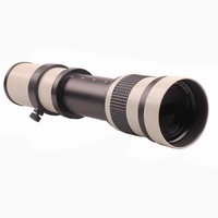 Objectif Super Téléobjectif Zoom Manuel 420-800 mm F/8.3-16 pour Appareil Photo Reflex Numérique Canon Nikon Sony Pentax