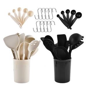 28 Piezas al por Mayor, Accesorios para el Hogar y la Cocina, Utensilios de Cocina Antiadherentes de Silicona con Soporte - Product Image 1