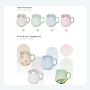 Taza de Café de Doble Pared de Alta Calidad de 300 ml, Apta para Alimentos, para <span class=keywords><strong>Biblioteca</strong></span>, Viajes y Hogar, con Asa y Tapa a Presión, Personalizable - Product Image 5