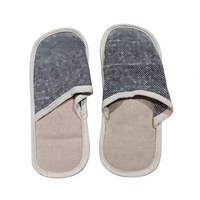 Chaussons d'hôtel jetables à bout ouvert, doux et confortables, pour chambre d'hôtes, spa, antidérapants, pour voyage et hôtellerie, vente en gros
