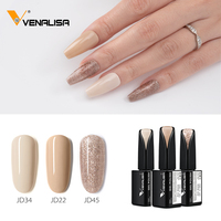 VENALISA 3 pièces/kit vernis à ongles gel de noël imbiber nail art haute qualité gel à ongles usine une couche couleur manteau 15 série