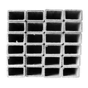 Fabricants d'acier Corten SS400 STKR400 Ms Tube/tuyau à section creuse rectangulaire carrée ERW en acier - Product Image 2