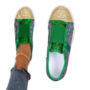 Nuevos Mocasines Casuales Transpirables con Lentejuelas y Parches, Zapatos Planos Sin Cordones para Mujer, Zapatos de Primavera, Verano y Otoño - Product Image 4