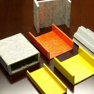 Pultrusion C forme FRP canal/GRP profils structurels poutres de canal - Product Image 2