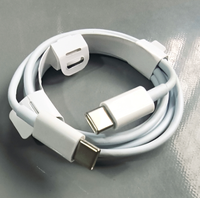Promo Heboh Kabel Data Pengisian Cepat 1 Meter Tipe-C ke Tipe-C untuk Ponsel Android, Kabel USB C Quick Charge Bahan TPE