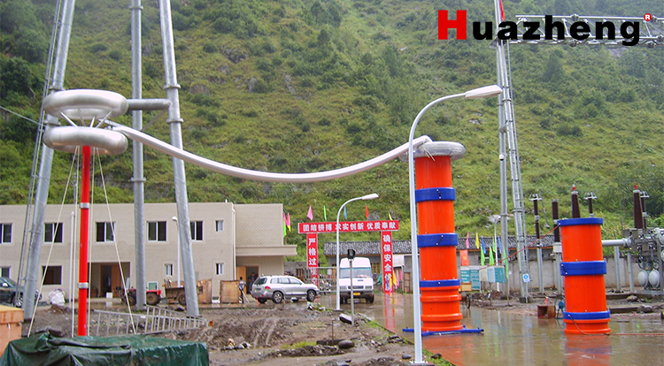 Huazhng Điện 270kVA 270kV Biến Tần Số Cộng Hưởng Chịu Được Điện Áp Máy Kiểm Tra AC Loạt Cộng Hưởng Thử Nghiệm Cụ