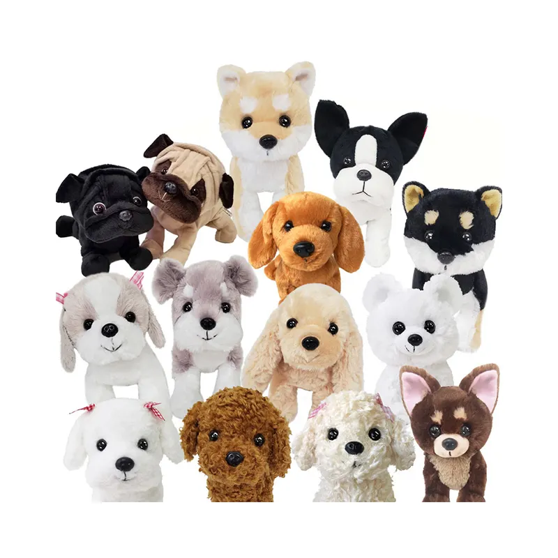 Cocker Spaniel soft pet supplies cute plush animal toys for kids