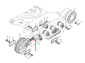 อะไหล่รถขุดแคตเตอร์พิลลาร์จากโรงงานโดยตรง ชุดข้อต่อข้าง 186-5650 7Y-2392 สำหรับรถขุดแคตเตอร์พิลลาร์ E325C - Product Image 2