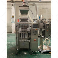 Machine d'emballage automatique multi-voies à scellage 4 côtés pour sachets de jus vert en poudre