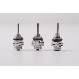 Dental High Speed Turbine Handpiece Quick Connector Single Jet Anti Backflow Universal Interface Silver Titanium Plated - Product Image 3