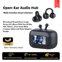 Maßgefertigte Ohrclip-Luftleitungs-Kopfhörer mit Touchscreen-Gehäuse Open-Ear-Ohrhörer TWS OWS BT6.0 Kabellose Kopfhörer