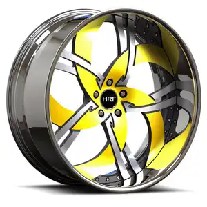 Oem Personality Polished Aluminum/Alloy 4x4 Single 22/24/26 Inch For Forgiato Wheels