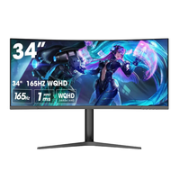 Moniteur 4k 32 pouces Moniteurs LCD Bordure Courbe Sans Bordure Professionnel Moniteurs de Jeu 4k