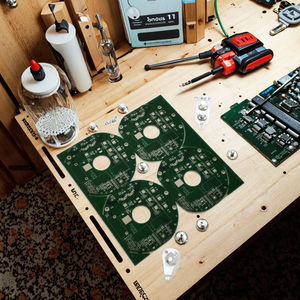 Fabriek Aangepaste Precisie FR-<span class=keywords><strong>4</strong></span> Printplaat Voor Slimme Tablet-Elektronica Fabricage Aan Het Oppervlak - Product Image 4