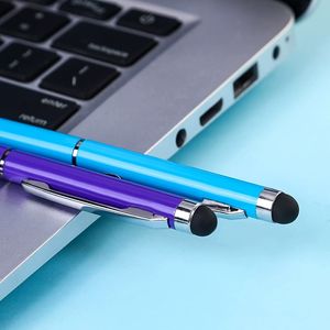 قلم ستايلس سعوي عالمي 2 في 1 للترويج الإلكتروني، متوافق مع شاشات اللمس للهواتف والأجهزة اللوحية، أسود، هدايا ترحيبية - Product Image 5