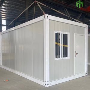 Mini casa contenedor de montaje prefabricada Casa contenedor de marco de estructura de aluminio prefabricada - Product Image 2