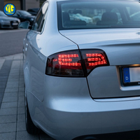 Feux arrière LED YU GUANG pour Audi A4 B7 2005-2008, feux arrière LED noirs améliorés, accessoires Audi A4 B7, feux arrière Audi A4 B7