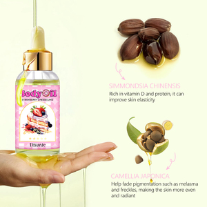 Huiles pour le corps Oem Strawberry Cheesecake pour femmes Soins de la peau Parfum hydratant et éclaircissant pour la peau Huiles essentielles Produits - Product Image 3