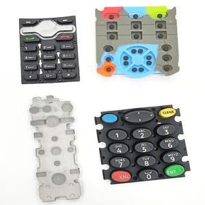 OEM ODM 공장 맞춤형 방수 푸시 버튼 패드 멤브레인 패널 리모컨 용 실리콘 고무 키패드 - Product Image 4