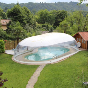 WINSUN Dôme de <span class=keywords><strong>piscine</strong></span> gonflable transparent géant pour l'extérieur, couverture de <span class=keywords><strong>piscine</strong></span> gonflable transparente, tente de <span class=keywords><strong>piscine</strong></span> à bulles - Product Image 6