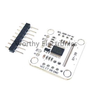 พอร์ตอนุกรมที่ MAX44009ความเข้ม <span class=keywords><strong>BME280</strong></span>อุณหภูมิความเข้มของแสงความชื้นบรรยากาศและความดันโมดูลเซ็นเซอร์ GY-39แบบสี่ในตัวเดียว - Product Image 5