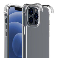 Cristal Clair TPU Sport Conception Téléphone étui pour iphone 11 12 13 14 15 16 17 Pro Max Plaine Couverture Arrière Accessoire