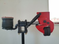 Nouveau kit de ressorts pneumatiques automatiques à 3 essieux de qualité supérieure, fonction de levage à essieu simple, frein à disque, essieu, remorque longue distance, pièces de rechange QLYJ