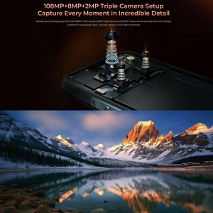 Oukitel WP55 12GB + 256GB 5G Android 15 Téléphone portable NFC 108MP Caméra 11000mAh Smartphone robuste - Product Image 5