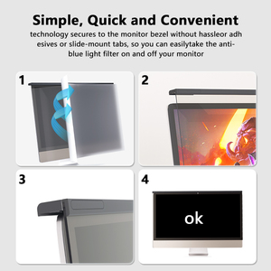 Màn hình riêng tư 27 inch với phụ kiện treo có thể gập lại chống gián điệp chống ánh sáng xanh riêng tư Màn hình máy tính để bàn cho màn hình - Product Image 4