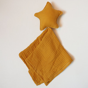 Couverture de sécurité pour nouveau-né de haute qualité, étoiles et <span class=keywords><strong>lune</strong></span>, 100% coton mousseline, couverture confortable pour le sommeil du bébé, durable et douce - Product Image 5