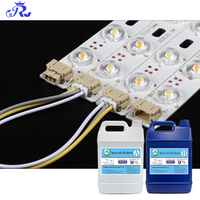 Fabrication ampoule led colle résine époxy empotage ruban adhésif pour éclairage led